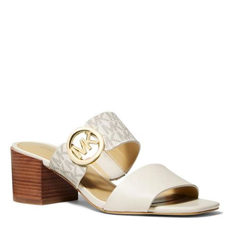 michael kors women's summer mid-heel dress sandals|Michael Kors sandals size 5.